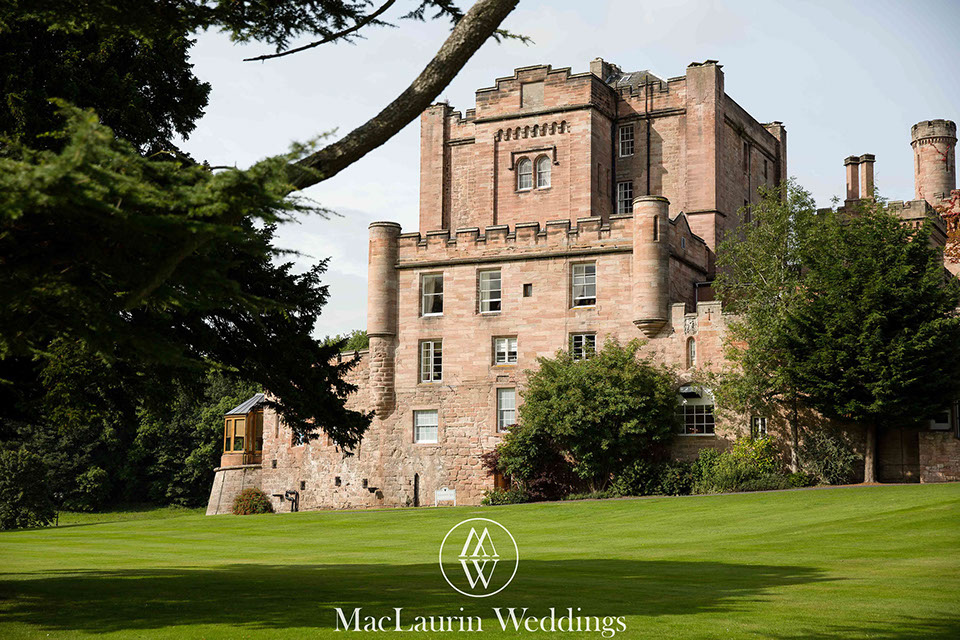 an exterier view of dalhousie castle 